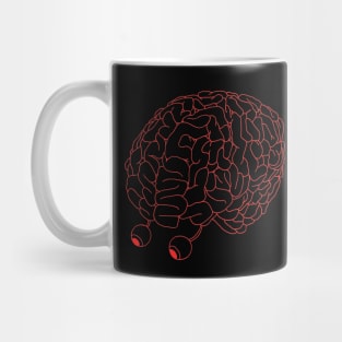 Brain_Red Mug